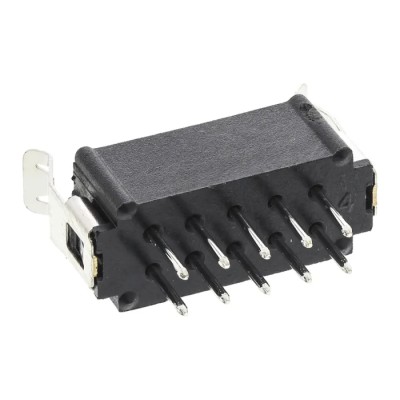 HARWIN Datamate L-Tek Series Straight Through Hole PCB Header, 10 Contacts, 2 mm Pitch, 2 Rows, Shrouded, 120V M80-8531042