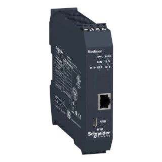Schneider Electric Safety Communication Module 24V DC, DIN Rail, Modbus TCP/IP, Screw Clamp, 3W XPSMCMCO0000EM