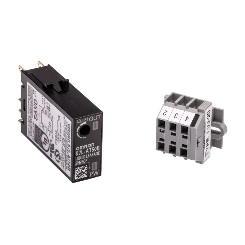 Omron Liquid Leak Sensor DIN Rail 1 Input 24V DC PNP/NPN K7L-AT50B