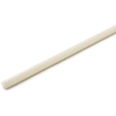 RS PRO White Nylon Rod 500 mm Length, 150 mm Diameter, Nylon 66, High Chemical Resistance, Model 514-455