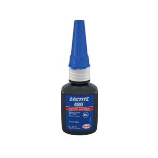 Loctite Cyanoacrylate Super Glue 20 g, Black, Low Viscosity, Instant Bonding 480 LOCTITE® 480