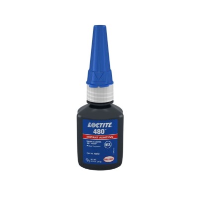 Loctite Cyanoacrylate Super Glue 20 g, Black, Low Viscosity, Instant Bonding 480 LOCTITE® 480