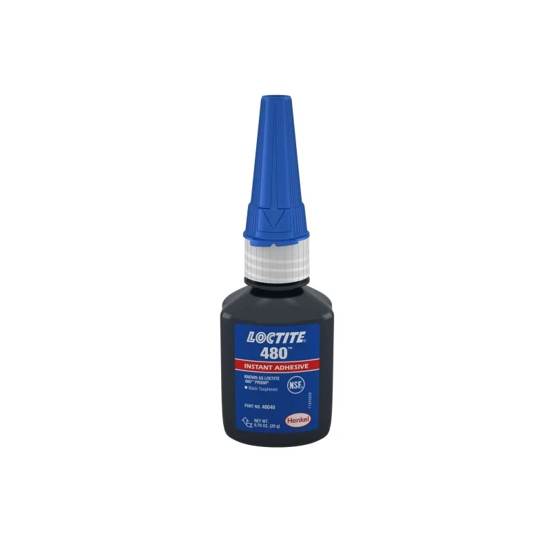 Loctite Cyanoacrylate Super Glue 20 g, Black, Low Viscosity, Instant Bonding 480 LOCTITE® 480
