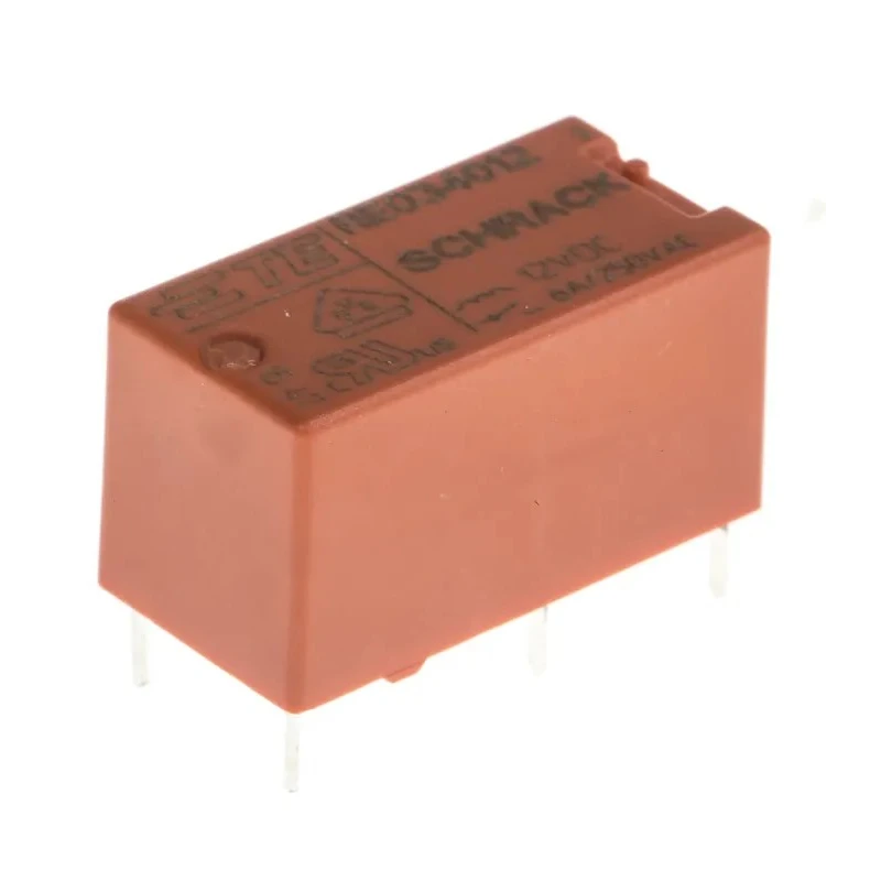 TE Connectivity PCB Power Relay 12V DC Coil 6A SPST RE034012
