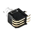 C & K  Illuminated Tactile Switch, Green Button, SPDT, 100mA, 32V DC, 4mm Actuator, IP40