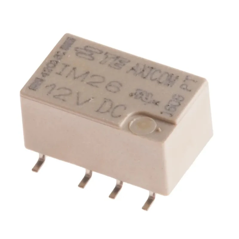 TE Connectivity Surface Signal Relay 12V DC, 2A, DPDT, Surface Mount, IM26GR