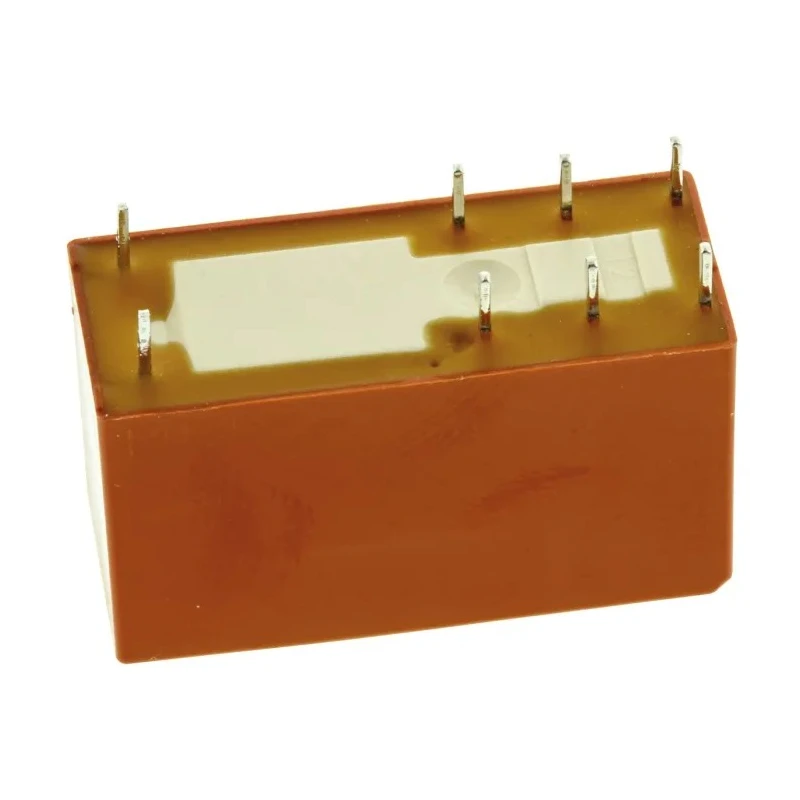 TE Connectivity PCB Power Relay 24V DC Coil, DPDT, 8A Switching Current, SCHRACK Series RT424A24