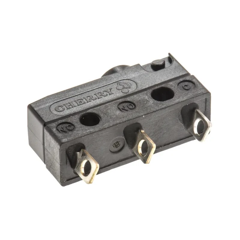 ZF Button Micro Switch, Solder Terminal, SPDT, 100mA, 250V AC, IP6K7, DC Subminiature DC3C-A1AA