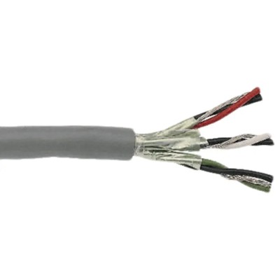 Alpha Wire Alpha Essentials Communication & Control Series Data Cable 3 Pairs PVC Grey Sheath 30m 300V 5473C SL005