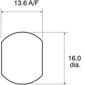 Telegartner N Series Coaxial Connector Panel Mount Female N Connector 50 Ω Straight Body Clamp J01021H1078