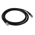 Telegartner BNC Series RG58 Coaxial Cable 3m, 50Ω, Terminated, 1500V, PVC Jacket 