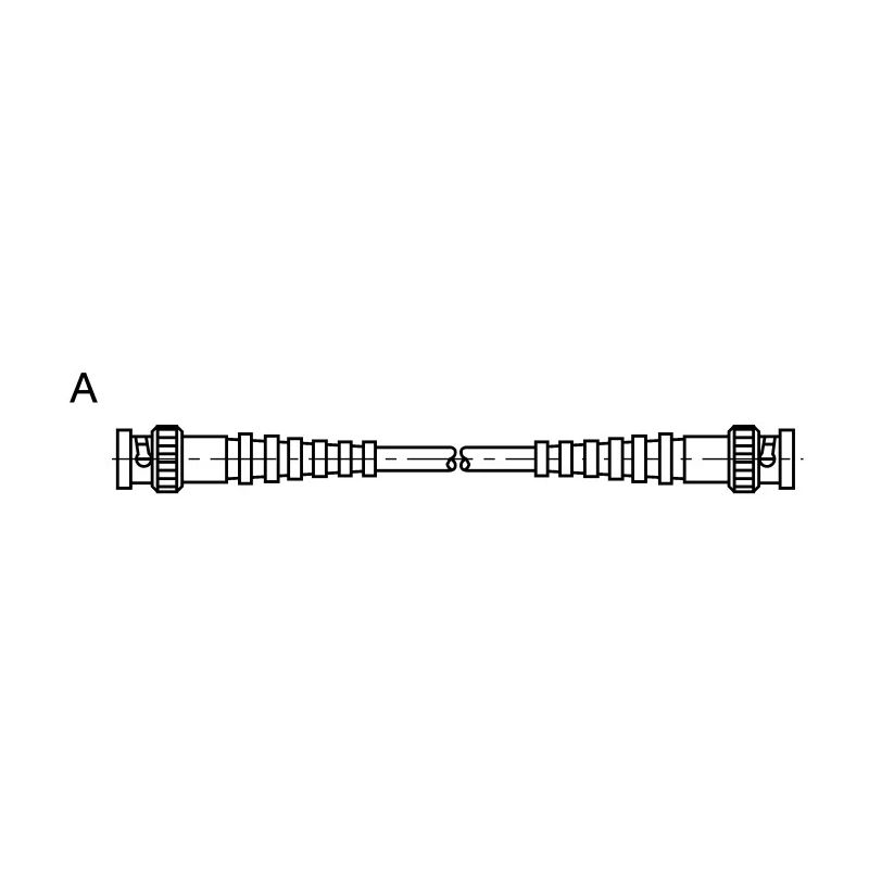 Telegartner BNC Series RG58 Coaxial Cable 3m, 50Ω, Terminated, 1500V, PVC Jacket 