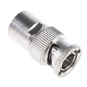 Telegartner BNC Series Coaxial Connector Male, 50 Ohm, Straight Clamp Cable J01000A1321