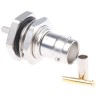 Telegartner BNC Series Coaxial Connector Panel Mount Female, 50 Ω, Straight Body Crimp J01001C0028
