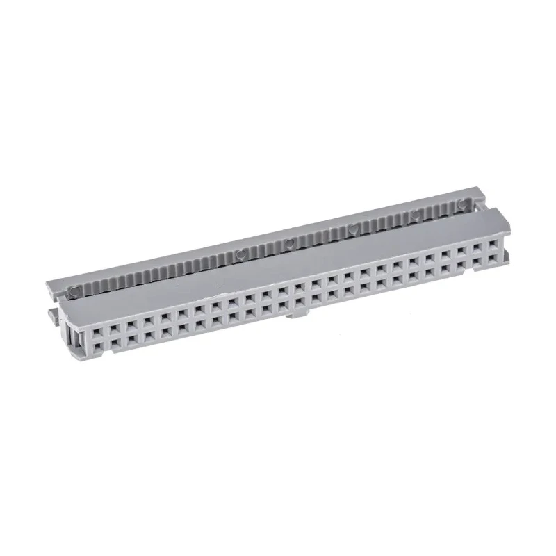 ASSMANN WSW 50-Way IDC Connector Female for Cable, 2 Row, Shrouded, 250V AC, 1A, Pitch 2.54mm, Right Angle AWP 50-7240-T