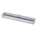 ASSMANN WSW 50-Way IDC Connector Female for Cable, 2 Row, Shrouded, 250V AC, 1A, Pitch 2.54mm, Right Angle AWP 50-7240-T