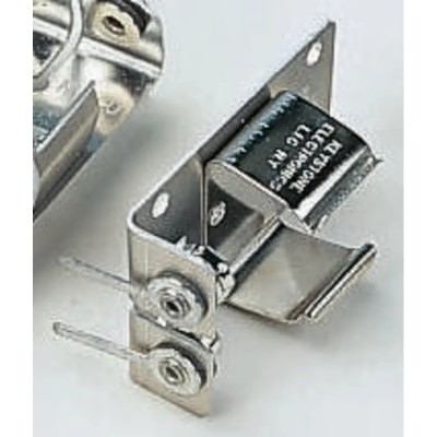 Keystone 9 V PP3 Battery Holder Solder Tag, Aluminium Body, PCB Mount, 1291