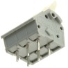 WAGO PCB Terminal Block 3-Contact 5.08 mm Pitch 1 Row Grey 24A Push-Button CAGE CLAMP 256-403