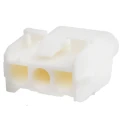 TE Connectivity Universal MATE-N-LOK Female Connector Housing, 3 Way, 1 Row, Cable Mount, 6.35mm Pitch, Nylon 350767-1