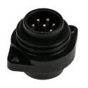 Hirschmann CA Series Circular Connector, 6 Contacts, Flange Mount, Plug, Male, 21.8 mm, IP67, Brass 932326100 CA 6 GS