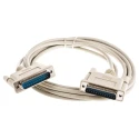 Roline Male D-Sub 25-Pin to Male DB25 Serial Cable, 3m, Polyvinyl Chloride Jacket, SUB-D Series, 