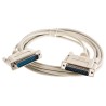 Roline Male D-Sub 25-Pin to Male DB25 Serial Cable, 3m, Polyvinyl Chloride Jacket, SUB-D Series,
