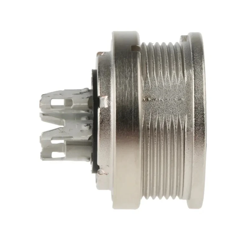 binder Circular Connector Panel Mount, M16, 6 Contacts, Socket Female, IP40, Straight, Solder, Die Cast Zinc 09-0324-00-06