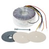 RS PRO Toroidal Transformer 2×115V AC Primary, 2×40V AC Secondary, Dual Output, 1kVA, IEC/BS/EN 61558-2-6/61558-1, UL506,