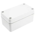 Fibox Piccolo Series Polycarbonate Electrical Enclosure Grey Lid IP66 IP67 IK08 140x80x65 mm PC C 65 G ENCLOSURE