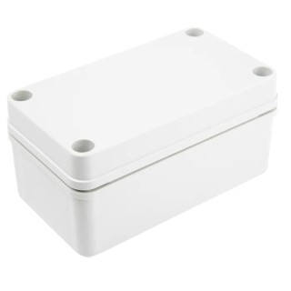 Fibox Piccolo Series Polycarbonate Electrical Enclosure Grey Lid IP66 IP67 IK08 140x80x65 mm PC C 65 G ENCLOSURE