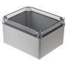 Fibox Piccolo Series Polycarbonate Enclosure, Transparent Lid, IP66/IP67, IK08, 170x140x95mm