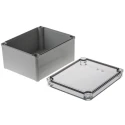 Fibox Piccolo Series Polycarbonate Enclosure, Transparent Lid, IP66/IP67, IK08, 170x140x95mm 