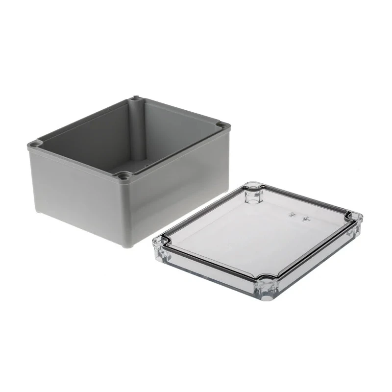 Fibox Piccolo Series Polycarbonate Enclosure, Transparent Lid, IP66/IP67, IK08, 170x140x95mm 