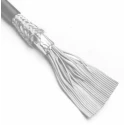 3M 3659 Series Screened Round Ribbon Cable, 1.27 mm Pitch, 34 Conductors, 30 m Length, 300V PVC, Stranded Tin 3659-34