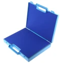 RS PRO Plastic Transit Case Polypropylene 320 mm x 50 mm x 245 mm Blue with Foam 519-188