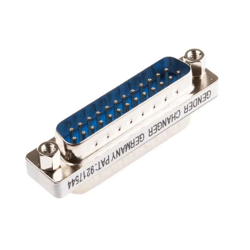 Roline D-Sub Adapter 25-Way D-Sub Male to Male, Straight Orientation, Gold Flash over Nickel Contacts, Brass Body 12.03.2005