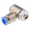 Festo One-way Flow Control Exhaust Valve Female Inlet Male Outlet GRLA-1/8-QS-8-MF-D, 1 bar, Polyamide/Metal, 537076