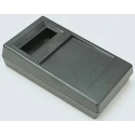 OKW HM Series Black ABS Handheld Enclosure with Integral Battery Compartment, Display Window, IP65/IP40, 180x100x44 A9061019