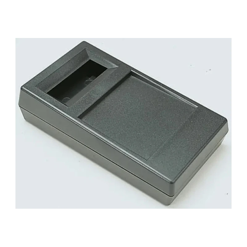 OKW HM Series Black ABS Handheld Enclosure with Integral Battery Compartment, Display Window, IP65/IP40, 180x100x44 A9061019