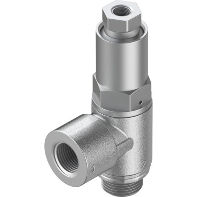 Festo HGL Series Non-Return Check Valve, 1/8 in, Male/Female Inlet, Male/Female Outlet, Max 10 bar, HGL-1/8-B