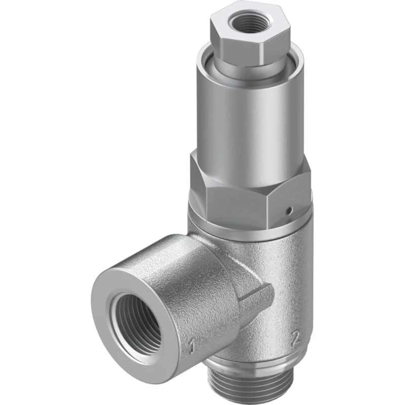 Festo HGL Series Non-Return Check Valve, 1/8 in, Male/Female Inlet, Male/Female Outlet, Max 10 bar, HGL-1/8-B