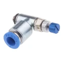 Festo GRLA Series Flow Controller Exhaust Valve, 6 mm Tube Inlet, M5 Male Threaded Outlet, 1 bar, -10°C to GRLA-M5-QS-6-RS-D