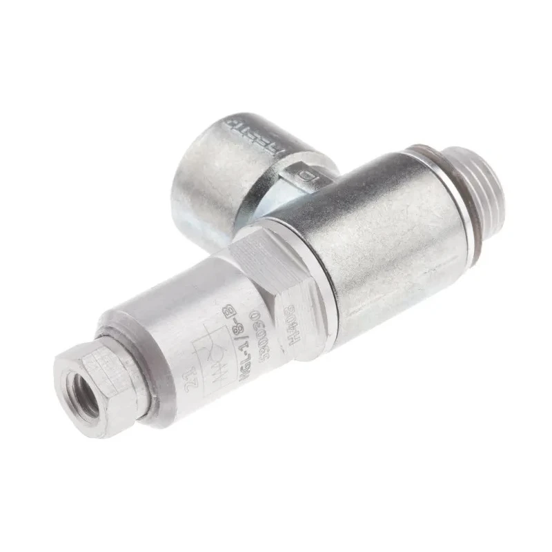 Festo HGL Series Non-Return Check Valve, 1/8 in, Male/Female Inlet, Male/Female Outlet, Max 10 bar, HGL-1/8-B