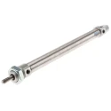 Festo DSNU-20-200-PPS-A Pneumatic Cylinder 200mm Stroke, 20mm Bore, Double Acting, Aluminium Body, ISO 6432, Air Cushion