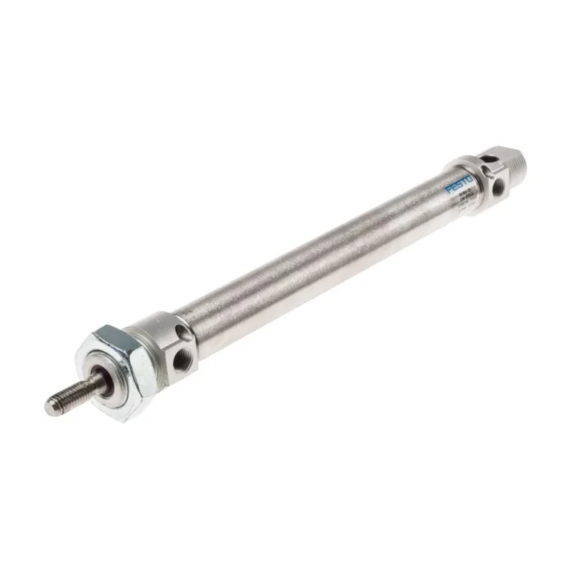 Festo Pneumatic Cylinder, 500mm Stroke, 20mm Bore, Air Cushion, Double Acting, DSNU-20-150-PPV-A