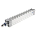 Festo Pneumatic Piston Rod Cylinder 50mm Bore, 300mm Stroke, Double Acting, Aluminium Body, DSBC-50-300-PPSA-N3