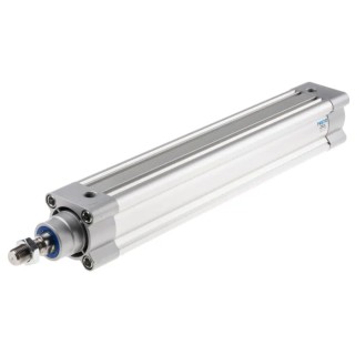 Festo Pneumatic Piston Rod Cylinder 50mm Bore, 300mm Stroke, Double Acting, Aluminium Body, DSBC-50-300-PPSA-N3