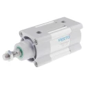 Festo Pneumatic Piston Rod Cylinder DSBC-63-25-PPSA-N3, Double Acting, 63mm Bore, 25mm Stroke, Aluminium Body, 12 Bar