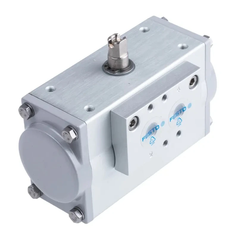 Festo DFPD Series Pneumatic Rotary Actuator Double Acting 8 Bar 10mm Bore 180° DFPD-10-RP-90-RD-F04