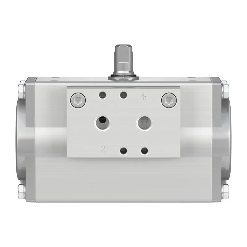 Festo DFPD Series Pneumatic Rotary Actuator Double Acting 8 Bar 10mm Bore 180° DFPD-10-RP-90-RD-F04